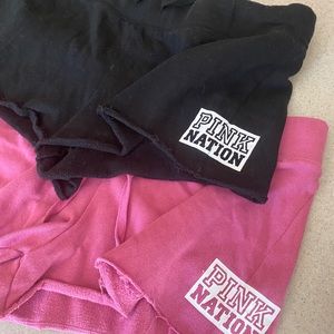 Pink Victoria Secret’s shorts
